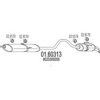 MTS 01.60313 End Silencer